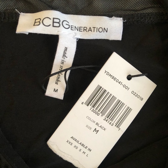 BCBGeneration Cold Shoulder Long Sleeve Bodysuit - Picture 3 of 10